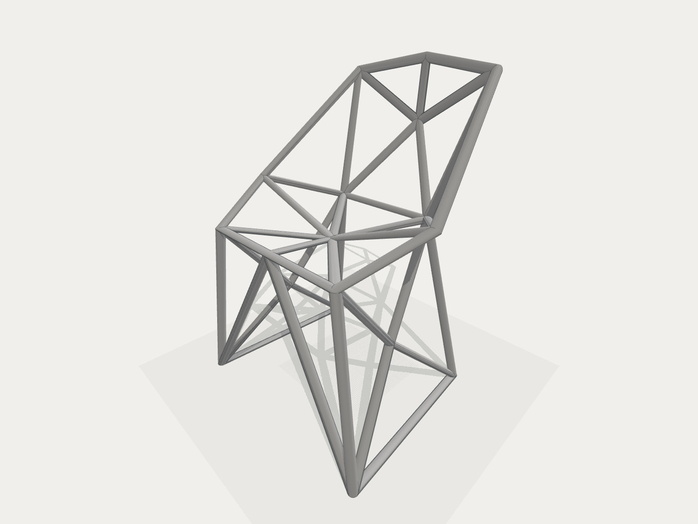 Wireframe Chair