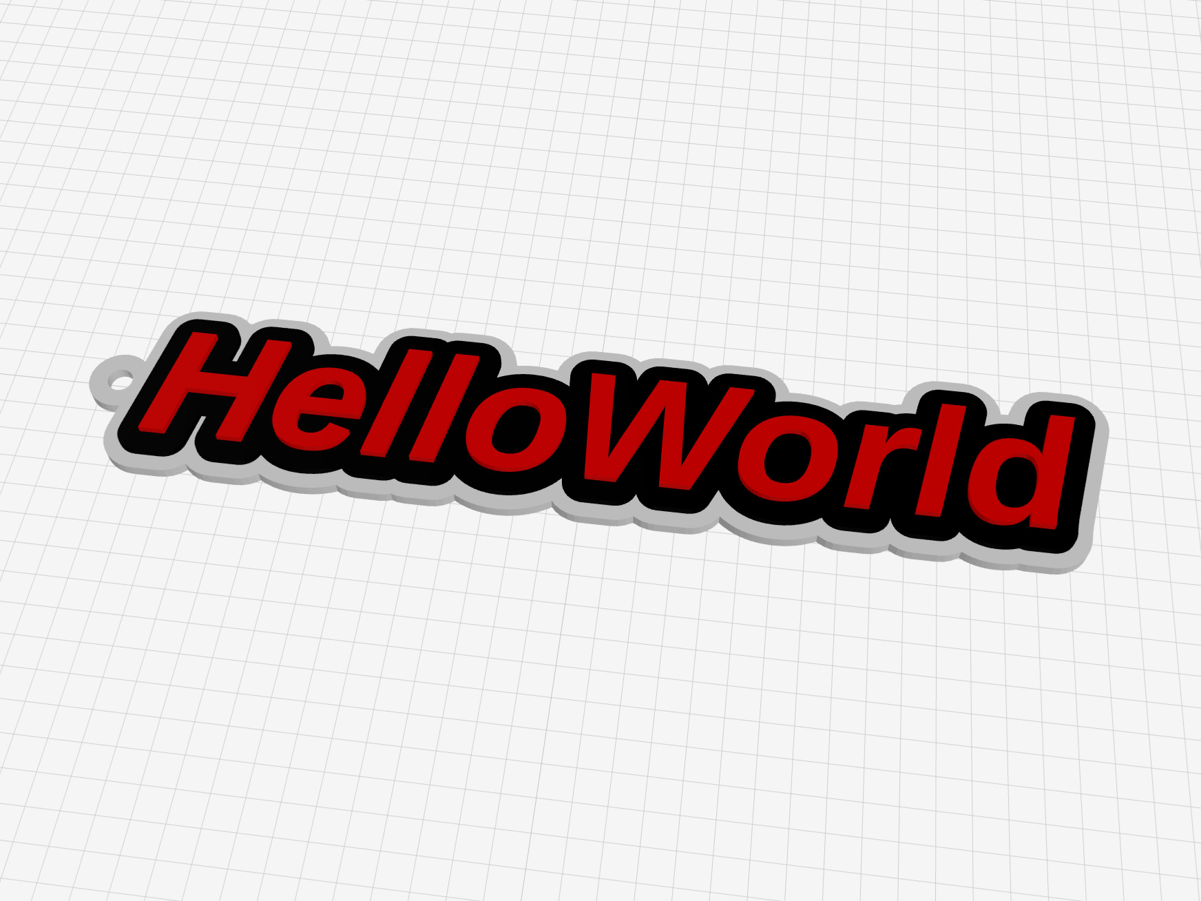 Custom text keychain generator